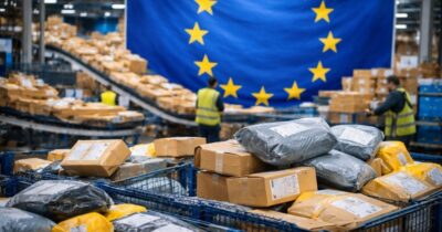 ES užtvindyta pigių siuntinių: 5,8 mlrd. 2025 m.